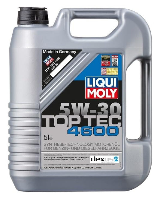 LIQUI MOLY 2316 Top Tech Motor Oil HC 4600 5w30 5L