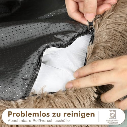 Mora Pets Sofa Protector for Dogs, Dog Blanket for Sofa, Plush Dog Bed Couch Cover, Waterproof & Non-Slip, Dog Pillow for Medium-Sized Dogs, 102 x 89 x 16 cm.