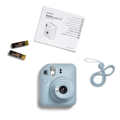 Fujifilm Instax Mini 12 Instant Camera with 20 shots, Pastel Blue