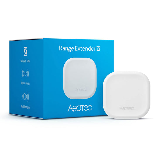 Aeotec Range Extender Zi | Zigbee Repeater | Range extension | Zigbee | compatible with Homey, SmartThings, Home Assistant | AEOZZGA001