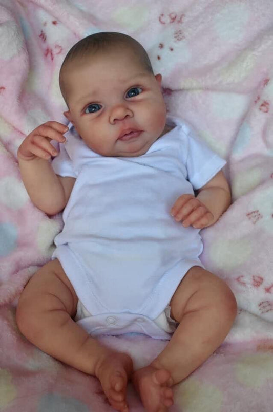 Zero pam Reborn Baby Doll Like Real Baby 20 Inches Newborn Baby Doll Realistic Silicone Baby Boy Lifelike Doll Ages 3+ Girls