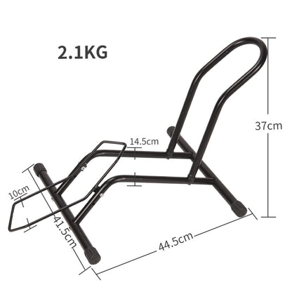 "Herrselsam 2 Piece Bike Stand Floor, Free Standing Bike Rack 16 to 29 Inches, Free Standing Suitable for all Front or Rear Wheel, Bike Holder Mounting Bicycle Bike Stand"