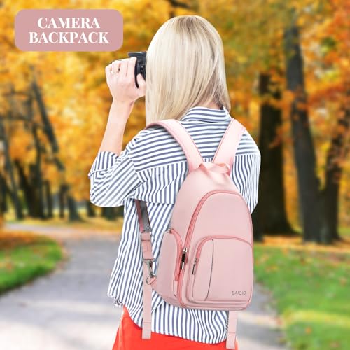 BAIGIO Multifunctional Camera Backpack DSLR Camera Bag Photo Backpack Chest Bag Water Resistant Camera Bag Camera Case for Sony Canon Lens SLR Camera.