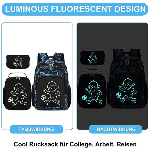 LOIDOU school backpack set for girls, 3 pieces including a children's backpack, school bag, and teenager backpack. Ergonomic school satchel for boys and girls.