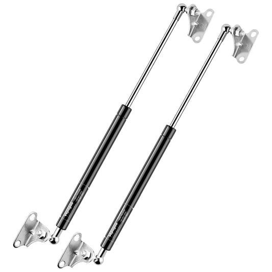Vepagoo 500MM 1100N/110KG Gas Struts, L Mountings, Gas Spring for Boat Cover, Heavy Duty Lid, Tool Box Lid, Trash Bin, Cabinet, Hatch Door, Trailer Floor Hatches 2 Pieces