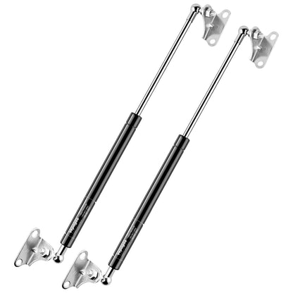 Vepagoo gas spring 500MM 534N/54KG, universally adjustable heavy duty L-type hydraulic gas damper for toolbox, RV cabinet doors, and other custom applications, set of 2.