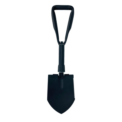 AA car winter set with folding snow shovel, black