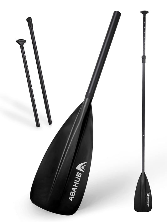 Abahub SUP Paddle Aluminum Adjustable Stand Up Paddle for Paddleboard, Aluminum Alloy PU-Coated Shaft 172-213cm Plastic Nylon Blade
