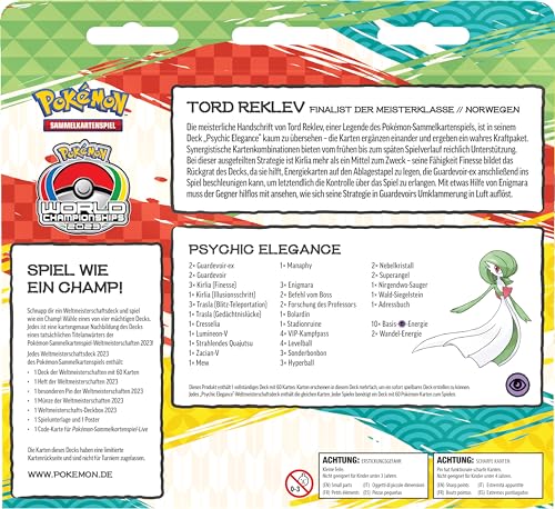 Pokémon Trading Card Game: World Championship Deck 2023 - Tord Reklev