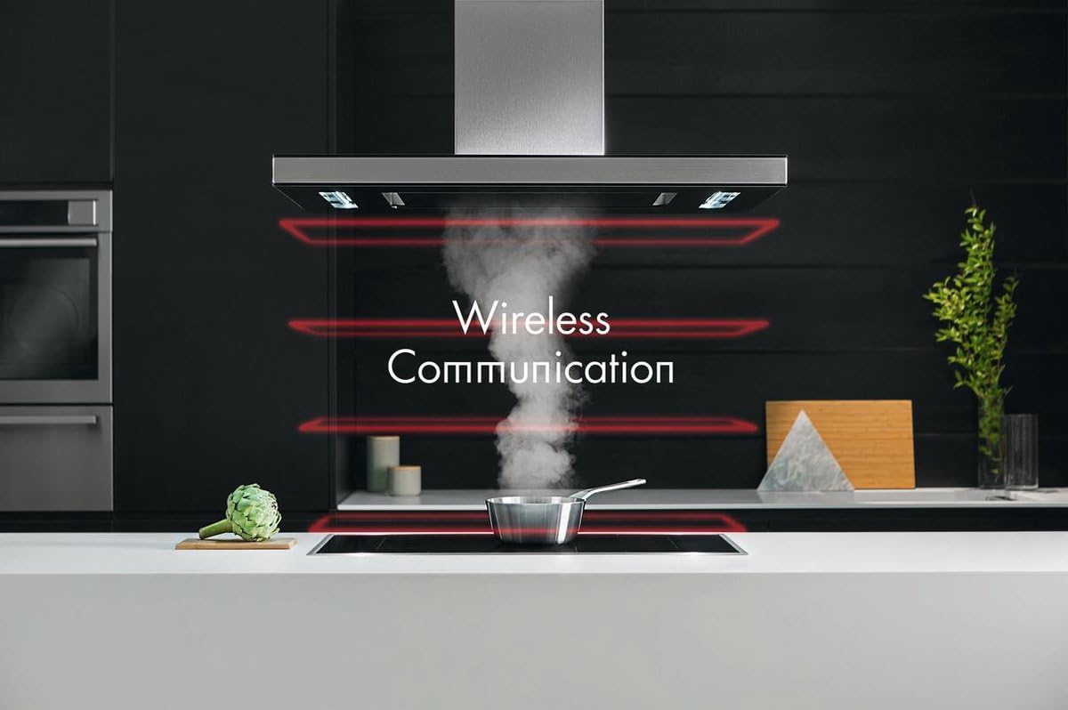 AEG HK854870XB cooktop electric/glass ceramic/ceramic / 76.6 cm/Rapid Power cooking zones/stainless steel