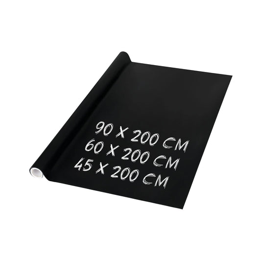 Self-adhesive chalkboard foil 90x200 - Wipeable film - Adhesive chalkboard film Children's blackboard sticker for kitchen or children's room