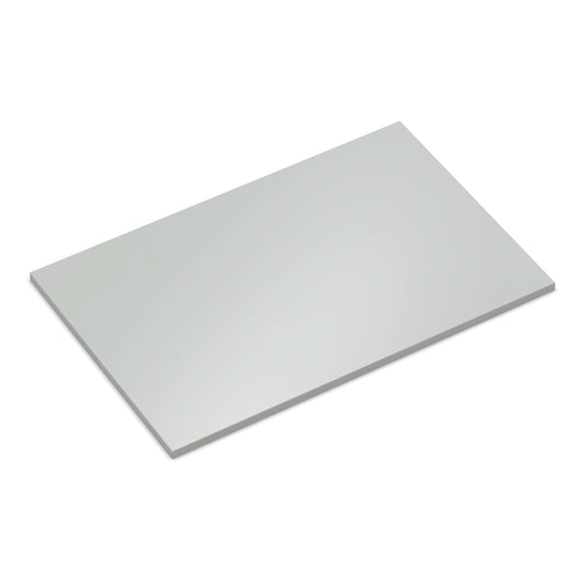 AUPROTEC table top 28mm grey 1600 mm x 600 mm wood panel melamine-coated chipboard with 2mm ABS edge choice: 160x60 cm