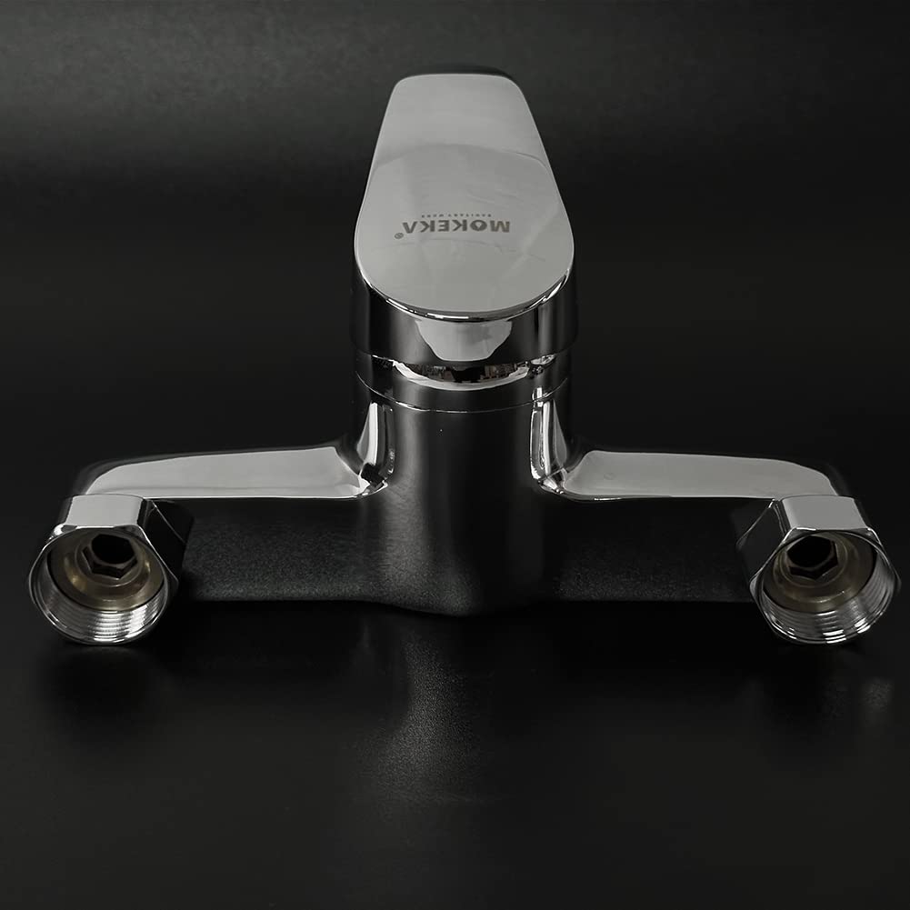 MOKEKA bathtub mixer tap bathtub faucet wall shower tap (single)