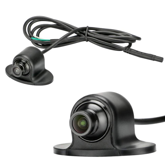 Jansite car backup camera side view camera without drilling car rear view camera IP68 waterproof front camera 120-degree wide angle lens night vision 12V