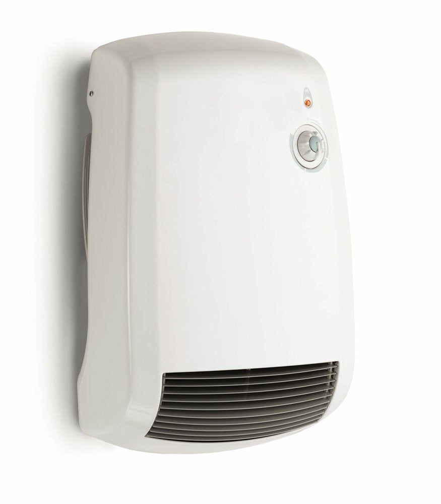 Radialight CES5000 bathroom heater with metal casing for wall mounting.
