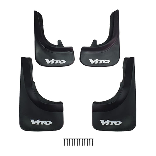 Alpine mudguards splash guard for Mercedes Vito Front + Rear 4-piece set