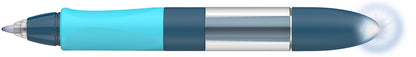 Schneider 188733 Base Senso Rollerball (for beginner writers, for both right and left-handed users) blue-turquoise
