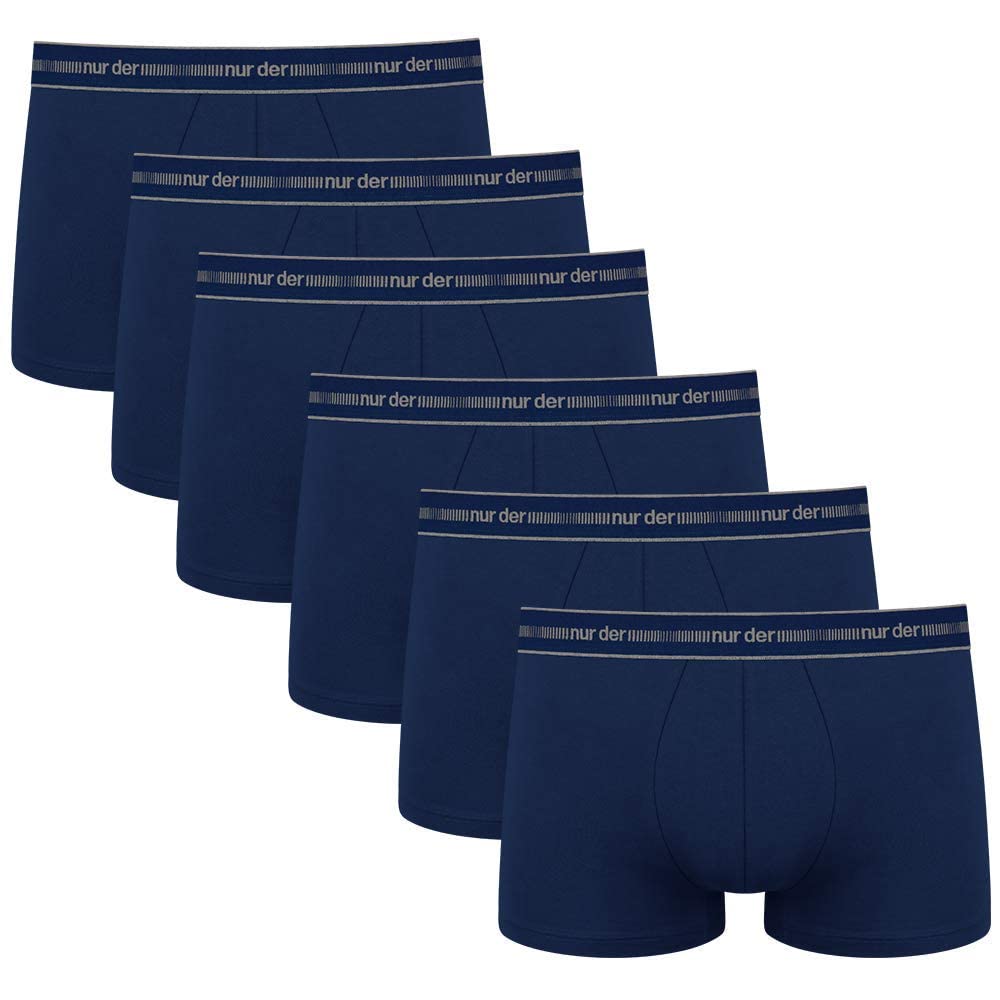 Only the 6-pack Cotton 3D-Flex Cotton Boxer Shorts for Men Navy