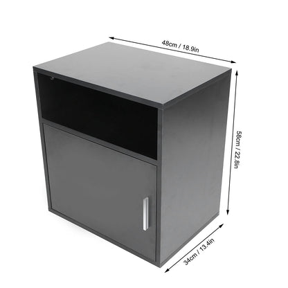 GOTOTOP file cabinet, Mobile MDF printer table Wood cabinet for offices for study rooms