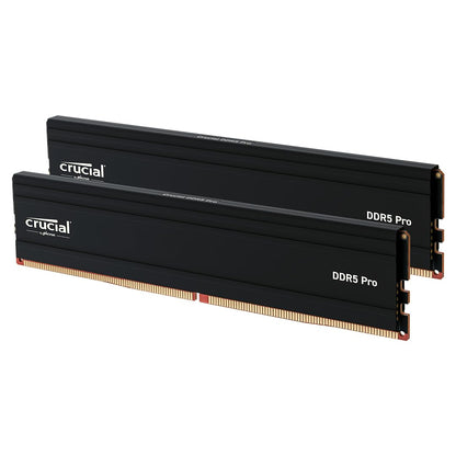 Crucial Pro DDR5 RAM 64GB Kit (2x32GB) 5600MHz, Intel XMP 3.0 / AMD Expo, PC Computer Memory - CP2K32G56C46U5