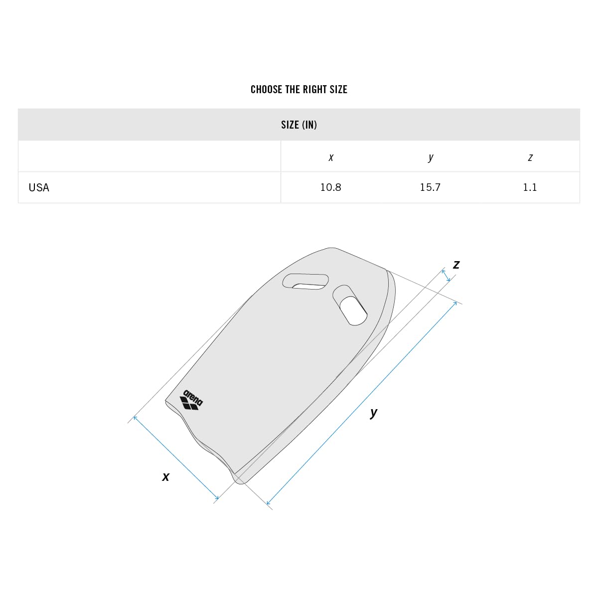 ARENA Kickboard Swimming Board