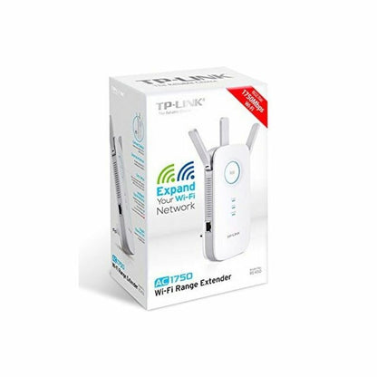 TP-Link RE450 AC1750 Gigabit Dual Band Range Extender/Broadband/Wi-Fi Extender (Wi-Fi Booster/Hotspot with 1 Gigabit Port and 3 External Antennas, Built-in Access Point Mode)