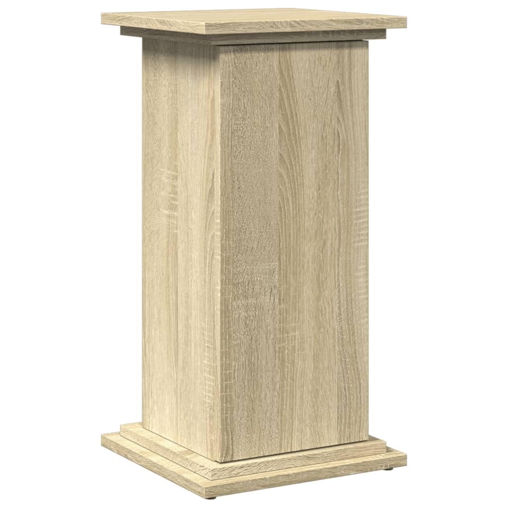 vidaXL Pedestal with Storage Sonoma Oak 31x30x60 cm Wood Material