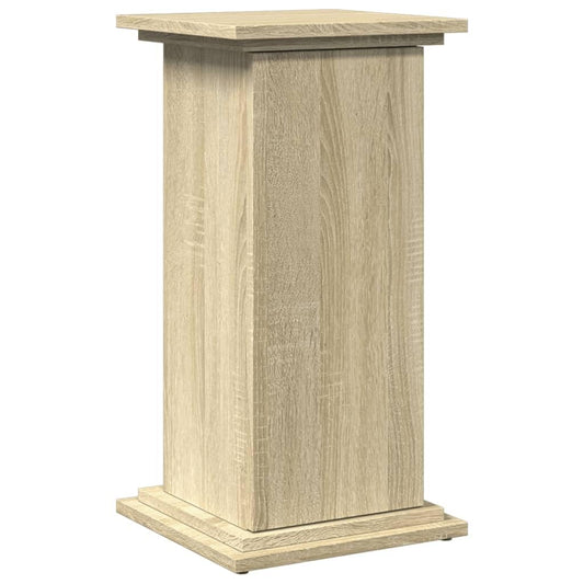 vidaXL Pedestal with Storage Sonoma Oak 31x30x60 cm Wood Material