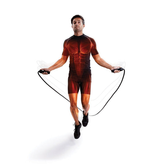 66fit Heavy Skipping Rope, Red, BP-4704