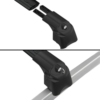 Adamot roof rack for Hyundai Tucson 3 III TL 2015-2019 Black