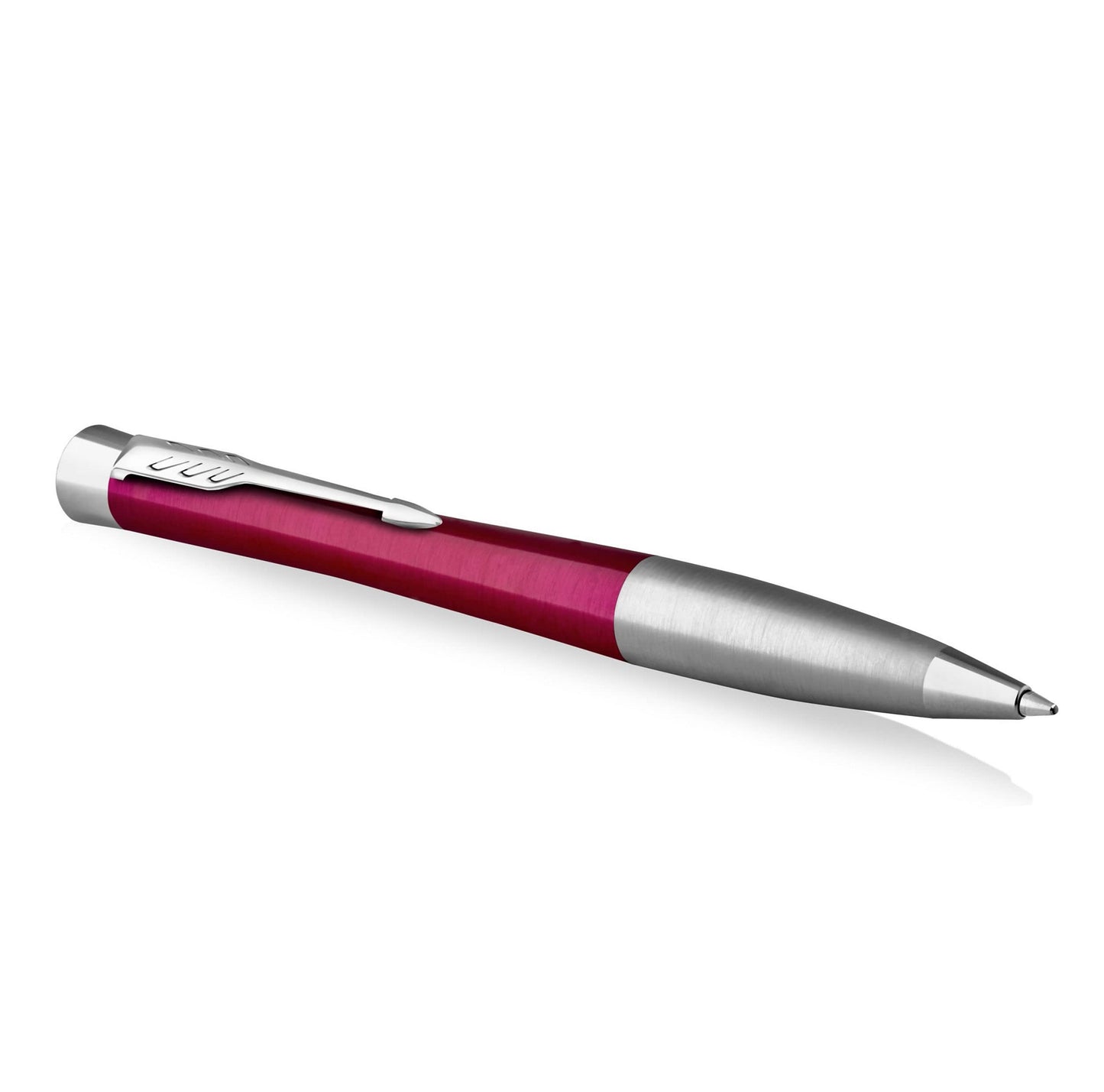 Parker Urban Twist Ballpoint Pen | Magenta with chrome trims | includes blue ink refill cartridge | gift boxed