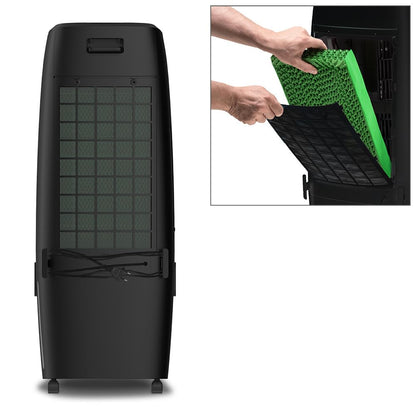 TROTEC Air Cooler with Water Cooling PAE 51 B - Portable 4-in-1 Air Cooler: air cooling, ventilation, air freshening, and air purification, 4 fan speeds, 20 l tank, room size up to 60m² / 150m³.
