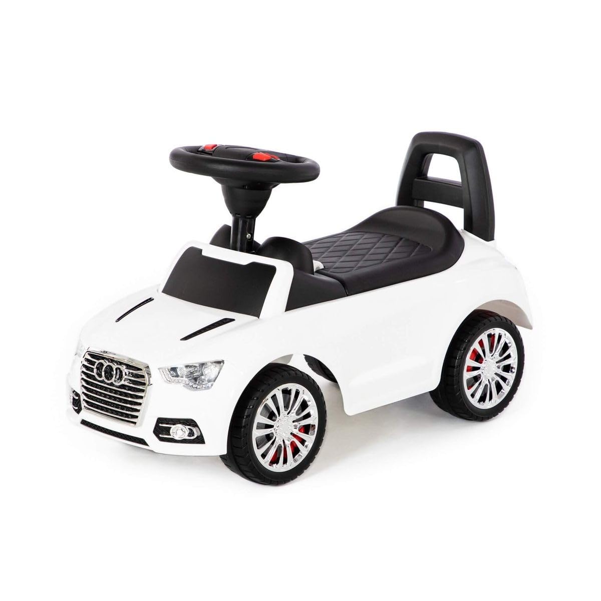 Slider car white Super Car No.2 Sound Kids Ride-on Vehicle Walking Aid