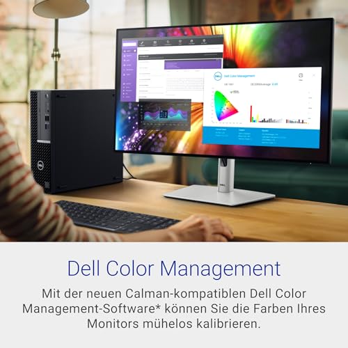 Dell U2724D UltraSharp 27-inch QHD (2560x1440) Monitor, 120Hz, IPS Black, 5ms, 98% DCI-P3, 2X USB-C, 2X DisplayPort, HDMI, 3X USB, 3-year warranty, Silver