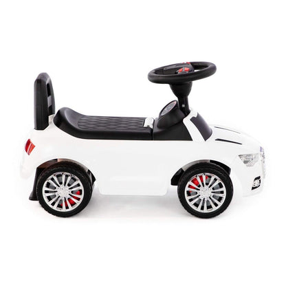 Slider car white Super Car No.2 Sound Kids Ride-on Vehicle Walking Aid