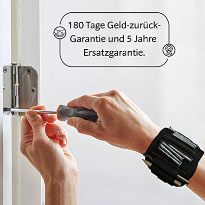 Gifts for men, magnetic wristband craftsman 2025 including magnetic rod and pencil for holding screws and nails, gift ideas for Father's Day, Men's Day, birthday, dad, gadgets tool.