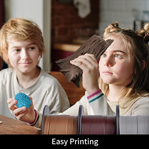 Kexcelled PLA Glow Filament 1.75mm, Updated Glow Green in the Dark, Dimensional Accuracy +/- 0.03mm, Glowing 3D Printer Filament, 1kg Spool (2.2 lbs), Compatible with Most FDM Printers.