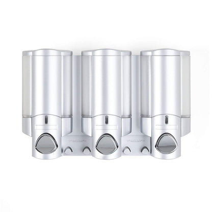 66335 Aviva III Satin Soap Dispenser (Matte Chrome) with 3 Chambers