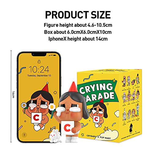 POP MART Crybaby Crying Parade Series - 3PC Pop Figures Random Figures Action Figures Collectible Figures and Collector Art Toys Toy Figures Gift