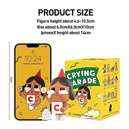 POP MART Crybaby Crying Parade Series - 3PC Pop Figures Random Figures Action Figures Collectible Figures and Collector Art Toys Toy Figures Gift