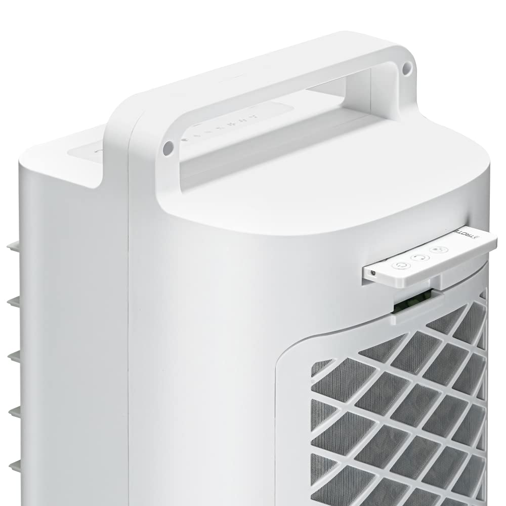 TROTEC Aircooler PAE 12 air cooler 3-in-1 portable air conditioner fan humidifier 3 fan speeds 3L tank evaporative cooling air filter Honeycomb technology