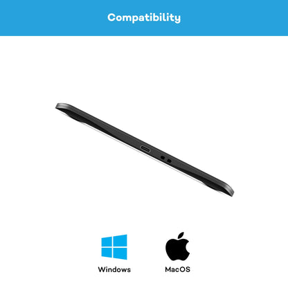 Wacom Intuos Pro graphic tablet (Size: S) - Small, professional pen tablet (includes Wacom Pro Pen 2 stylus with spare nibs, compatible with Windows & Mac) - Ideal for home office & e-learning.