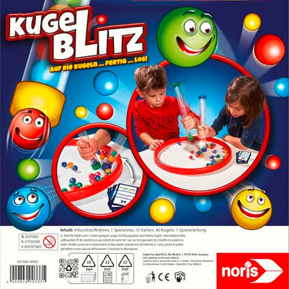 Noris 606064480 Ball Lightning, the fast-paced educational action game with various game modes, for ages 4 and up.