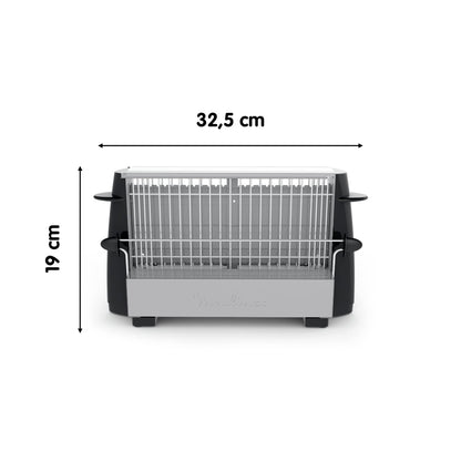 Moulinex A15453 toaster, black