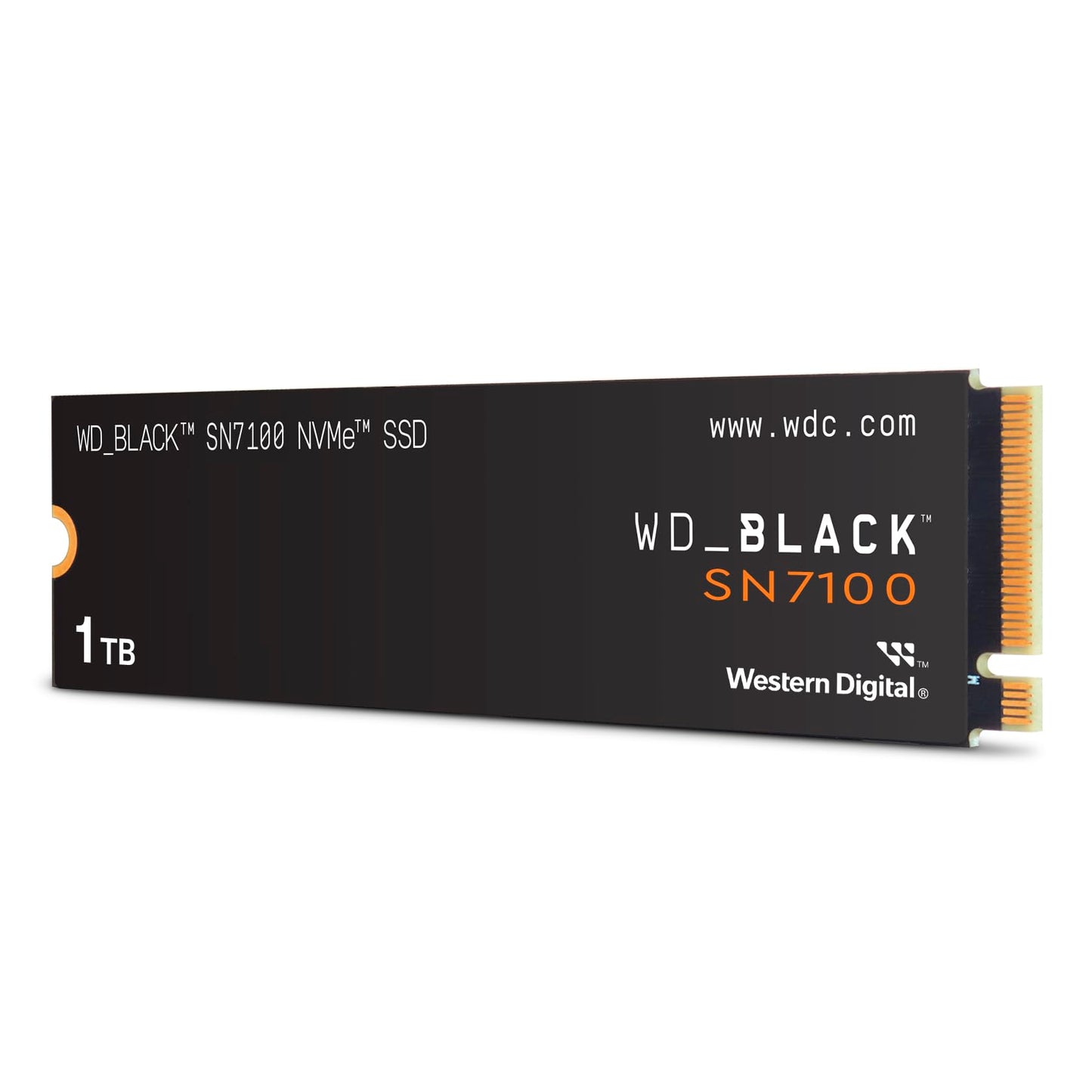 WD_BLACK SN7100 NVMe SSD 1 TB (High-Performance Gaming Storage, up to 7,250 MB/s read speed, PCIe Gen4, Energy Efficient) For desktop, laptop & handheld gaming consoles