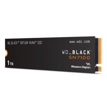 WD_BLACK SN7100 NVMe SSD 1 TB (High-Performance Gaming Storage, up to 7,250 MB/s read speed, PCIe Gen4, Energy Efficient) For desktop, laptop & handheld gaming consoles