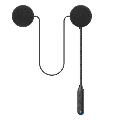 Motorcycle Bluetooth 5.2 headphones Outdoor Stereo Music and Voice microphone Soft Cable Headphones Motorcycle Helmet Intercom Headset Universal Helmet Audio System