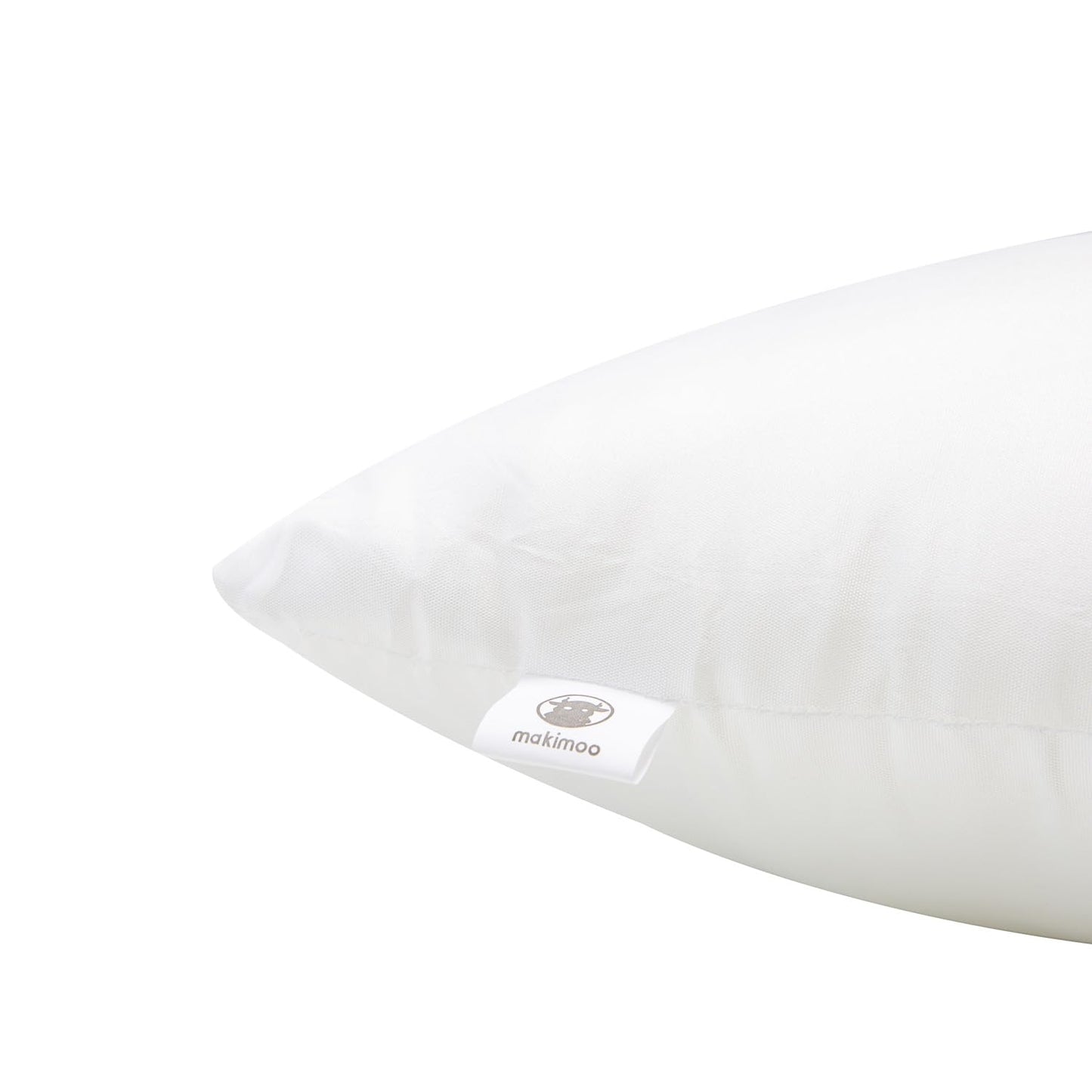 Makimoo pillow set of 2, 50 x 70 cm, for bed and decorative use. Polyester filling for sofa or decorative pillows.
