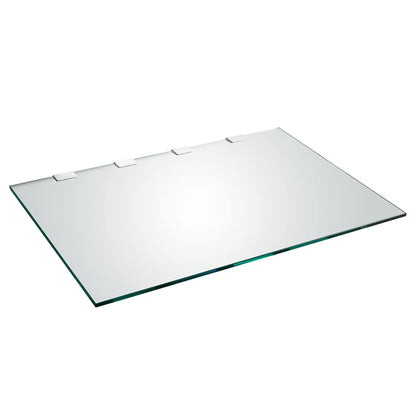 SEBSON LED Glass Shelf Lighting 6 Pack - Includes 12V Power Supply with Switch - Warm White LED Clips - Glass Edge Lighting for Display Case, Shelf, Table.