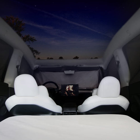 Havnby 2020-2024 Tesla Model Y Curtains Car Privacy Sunshade Windshield Sunshade for Camping Foldable Car Accessories UV and Sun Protection 8 Pieces
